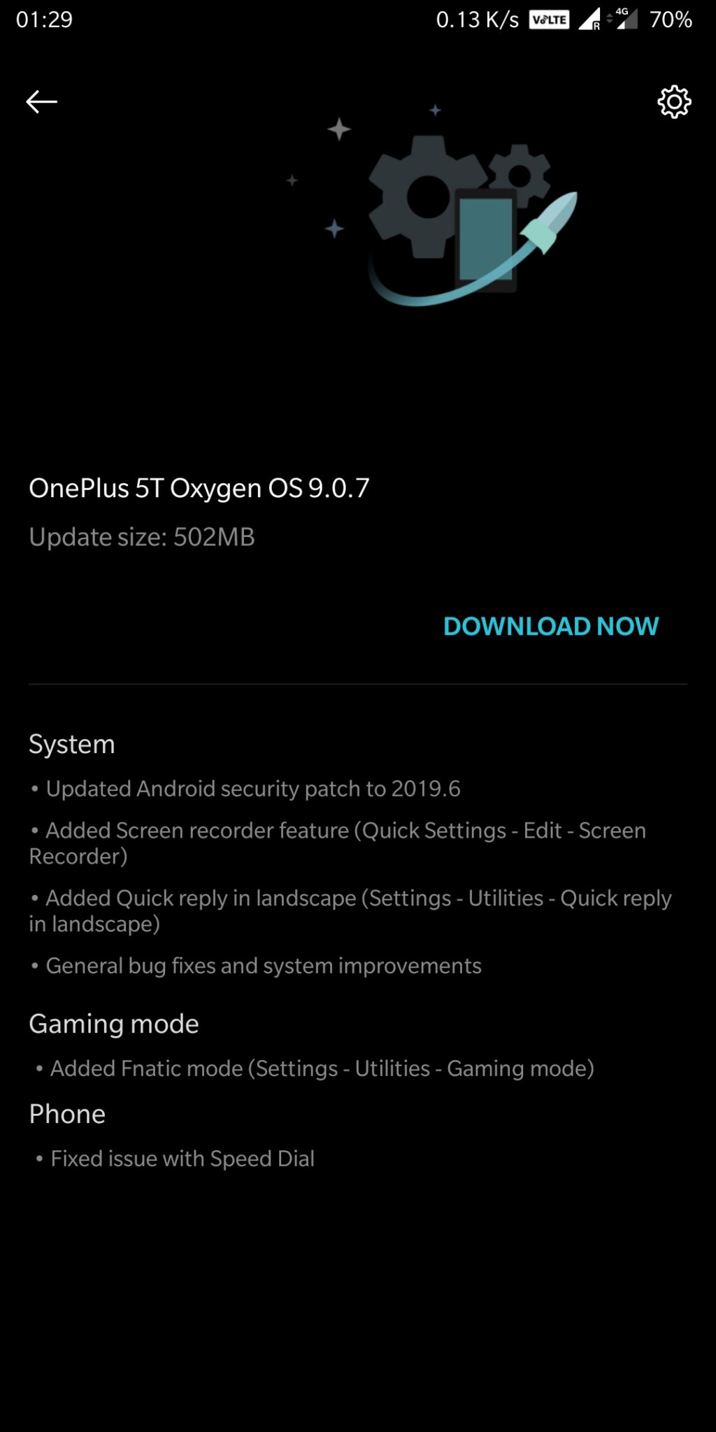 Very recently, OnePlus has released new Oxygen OS 9.0.7 update on OnePlus 5T/5 mobile phones in India - Security Patch, Native Screen Recorder, and More