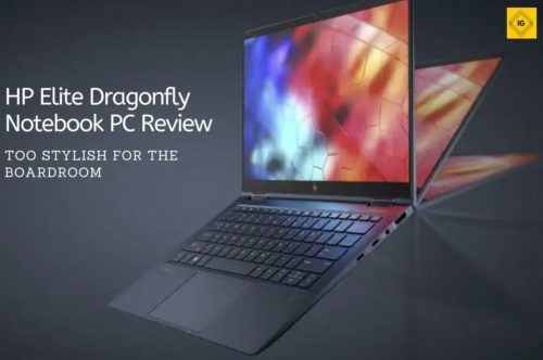 Review of the HP Elite Dragonfly - a top-quality lightweight 13-inch business convertible notebook personal computer from HP.