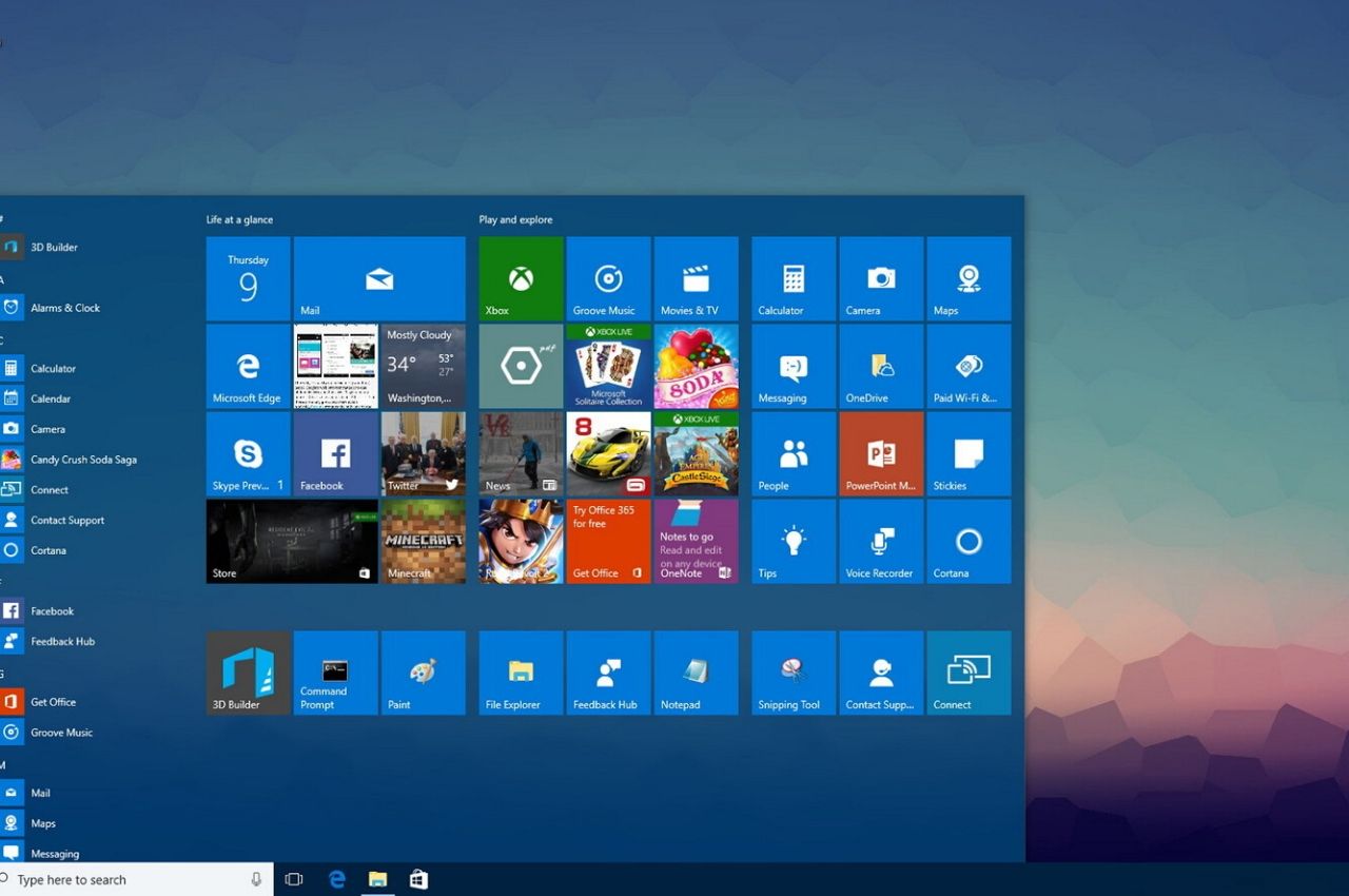 Windows 10 New Start Menu UX Evolution Revealed by Microsoft