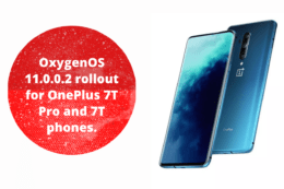 OnePlus OxygenOs UpdateOxygenOS 11.0.0.2 Rollout for OnePlus 7T Pro and 7T